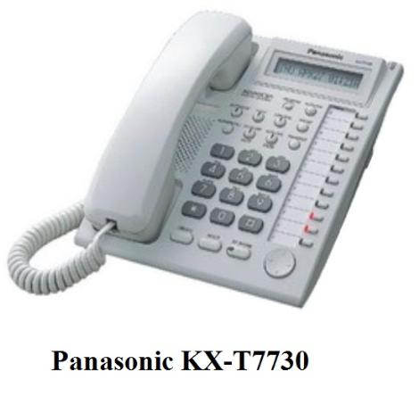 تلفن آنالوگ سانترال پاناسونیک مدل KX-T7730