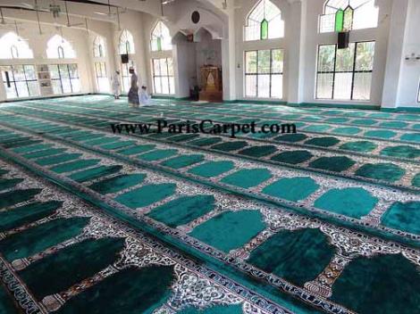 فرش سجاده ای کاشان - تولید و نصب انواع سجاده فرش مساجد