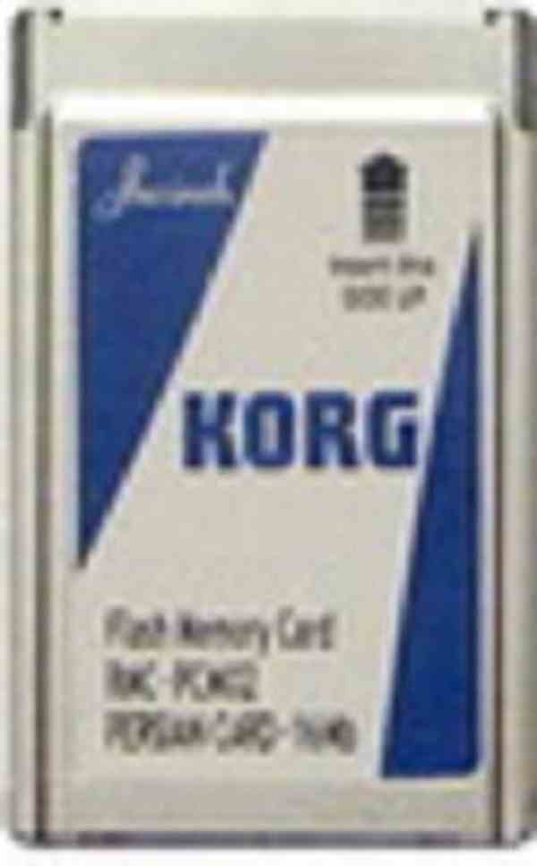 فروش انواع فلش کارت های اصلی KORG شرکت کرگ ایران(جزیره)