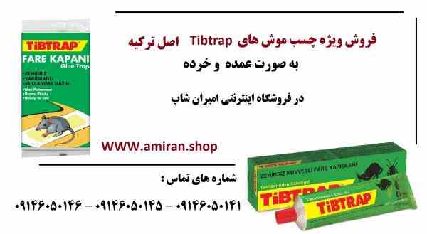 فروش ویژه چسب موش های اصل Tibtrap ترکیه