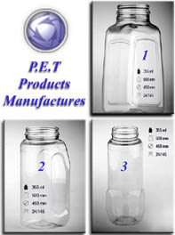 تولید و فروش ظروف پلی اتیلن-(P.E.T)