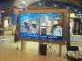 اجاره تجهیزات نمایشگاهی و ویدئو وال LCD,LED video wall 100up 168"