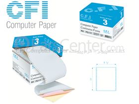 فرم کامپیوتری سه نسخه 80 ستونی کاربن دار CFI
