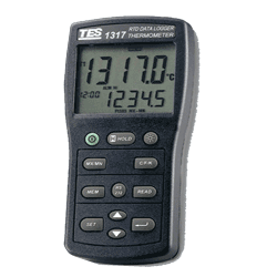 RTD ترمومتر TES-1317R Platinum RTD Thermometer