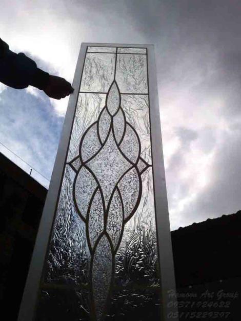 سندبلاست و شیشه های تزئینی هامون
