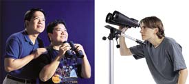دوربین شکاری ، دوربین دوچشمی ، تلسکوپ 