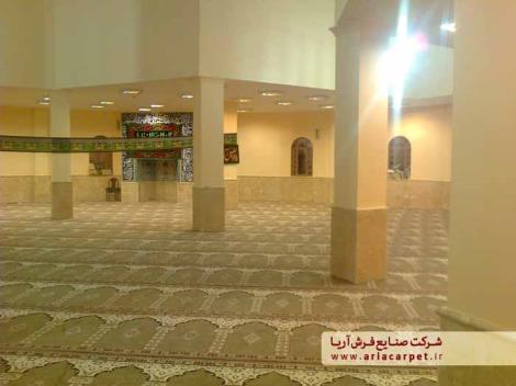 	مونتاژ فرش سجاده آریا در تصویر ارسالی مسجد شما 