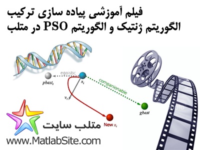 فیلم آموزشی پیاده سازی ترکیب الگوریتم ژنتیک و بهینه سازی ازدحام ذرات (PSO) در متلب