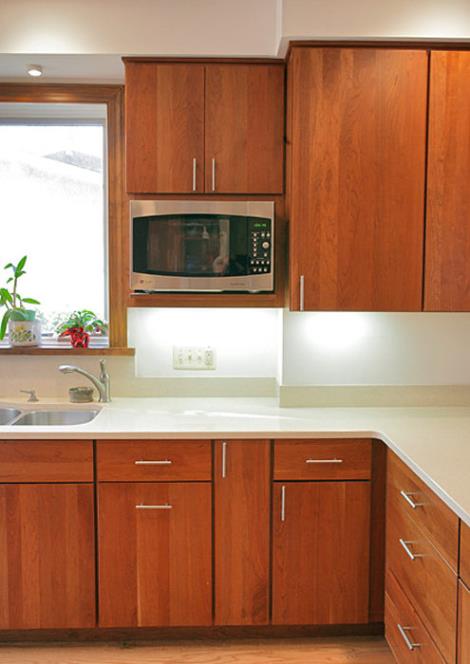 کابینت و نمای داخلی آشپزخانه با صفحات کورین/کرین سامسونگ