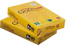 فروش عمده کاغذ A4 با مارک Gold 5 star