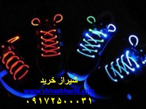 خرید آنلاین بند کفش نورانی نئون در شیراز