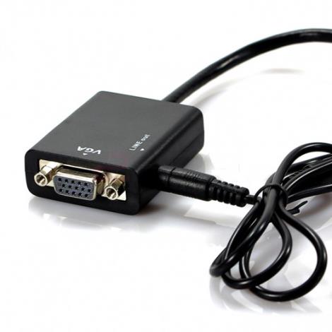 مبدل HDMI به VGA + Audio