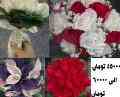 دسته گل عروس و تاج عروس