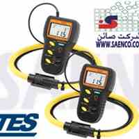کلمپ آمپرمتر هارمونیک قدرتی,  هارمونیک آنالایزر قدرتی,  مدل AFLEX-3005  ,ساخت کمپانی TES تایوان -محاسبه W,KW.H.P. 