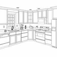 کابینت مدرن  کمد ریلی کف پوش  دیوار پوش صفحات کابینت ضد آب MDF کابینت و دکوراسیون
