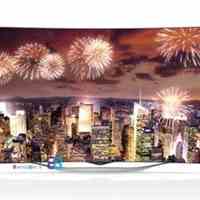تلویزیون ال ای دی فورکا منحنی ال جی LG CURVED OLED TV 55EC930T-بانه