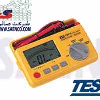 تستر عایق, میگر, مدل TES-1601 ,ساخت کمپانی TES تایوان -محدوده اندازه گیری:  4000M Ω /1000V, 4000M Ω /500V, 4000M Ω /250V