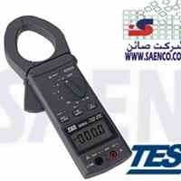 کلمپ قدرتی دیتا لاگر ,  آمپرمتر, کلمپ آمپرمتر, وات متر,مدل, TES-3063 ساخت کمپانی TES تایوان - قابلیت اندازه گیریAC ,DC -