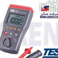 تستر عایق, میگر, مدل ,TES – 3660ساخت کمپانی TES تایوان -دارای صفحه نمایش بزرگ با نمودار  -250V، 500V، 1000Vولتاژ خروجی 