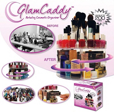 خرید اینترنتی جا لوازم آرایشی glam caddy 