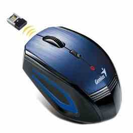 موس NX-6550 جنیوس رنگ آبی بدون سیم
