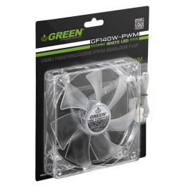 فن 14 سانتی متری GF140W-PWM Green گرین 