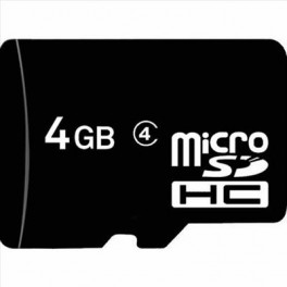 کارت حافظه MicroSD Class 4 - 4GB بدون پک 