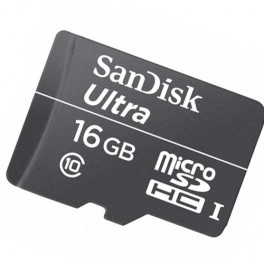 مموری SanDisk MicroSDHC 16GB / 30MB