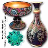 آموزش نقطه کوبی و نقاشی روی سفال