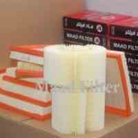 فروش مواد اولیه و کاغذ چین خورده فیلتر هوا