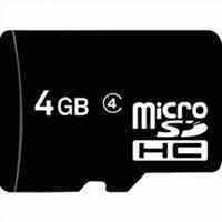 کارت حافظه MicroSD Class 4 - 4GB بدون پک 