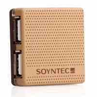 هاب 4 پورت سوینتک شکلاتی Soyntec 