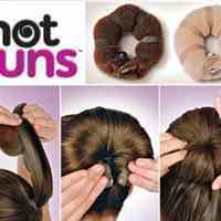 تل مو هات بانز Hot Buns شینیون 2 عددی