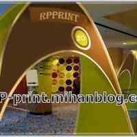 چاپ روی سازه های تبلیغاتی و نمایشگاهی