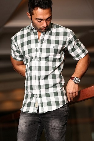 پیراهن استین کوتاه مردانه با کیفییت عالی