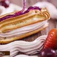 عرضه شیرینی های فرانسوی در پاتیسری قصر فردوس