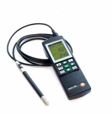 اندازه گیری سیستم های هوای مطبوع مدل TESTO 445