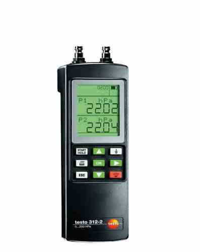 فشارسنج لوله های گاز مدل TESTO 312-2,3