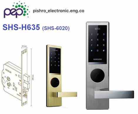 قفل اثر انگشتی و رمز دیجیتال سامسونگ    SHS-H635 / SHS-6020  با گارانتی اصلی