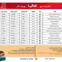 تور آنتالیا پرواز سان اکسپرس 