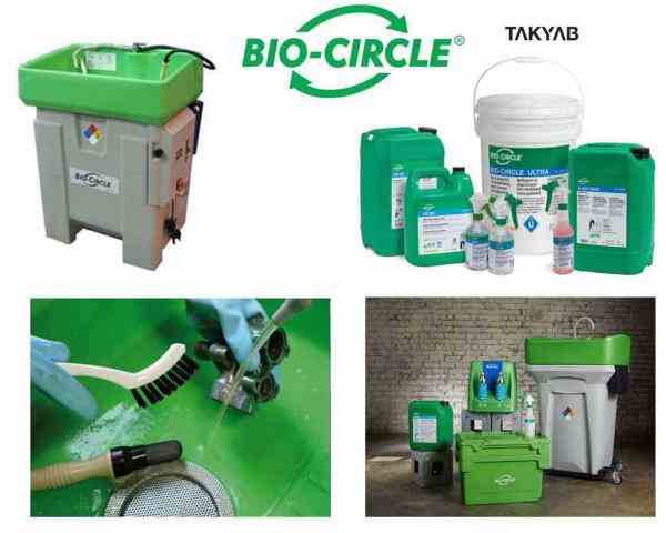 انواع محلول های شیمیایی شست و شو و چربی زدایی bio circle   