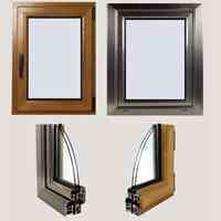 در و پنجره دو جداره upvc و آلومینیوم