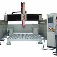 دستگاه CNC چهار محور حکاکی و پیکرتراشی سنگ