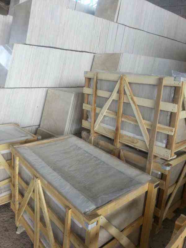 فروش سنگ مرمریت دهبید عسلی در صنایع سنگ چلیپا