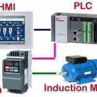 تعمیرات انواع اینورتر و سافت استارتر PLC  HMI 