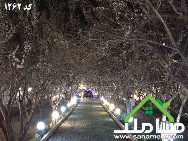 اجاره فروش باغ ویلا قابل سکونت در شهریار کد1262
