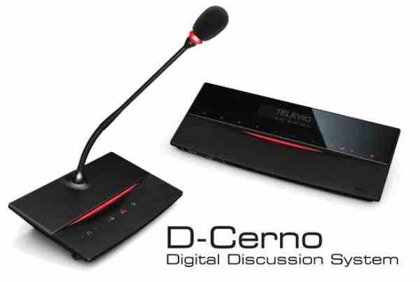 Televic سری Dcerno سیستم کنفرانس 