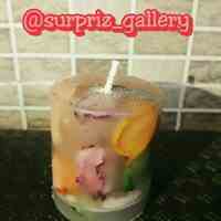 شمع گل رز