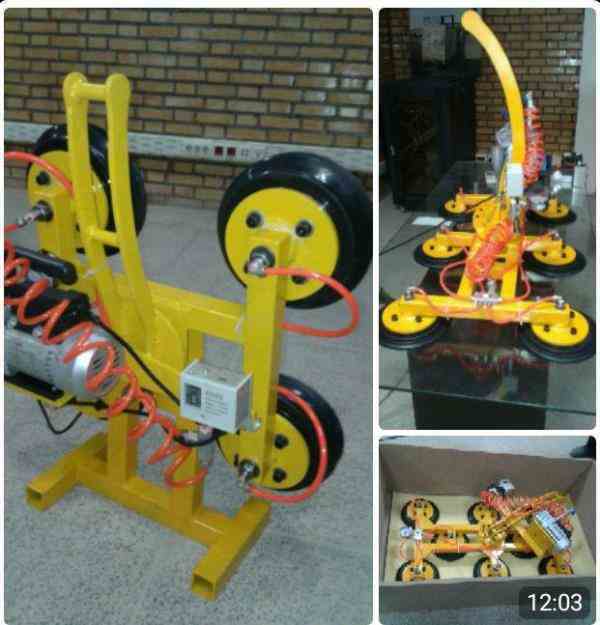 فروش یا اجاره دستگاه قاپک شیشه (vacuum lifter  )