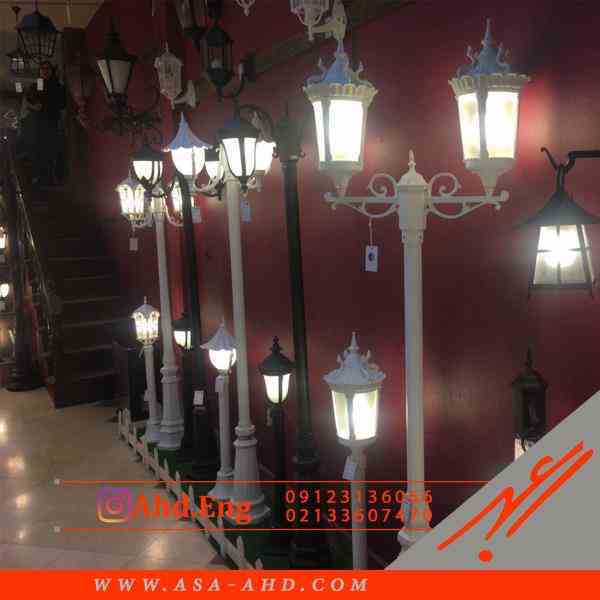 پایه چراغ پارکی و خیابانی